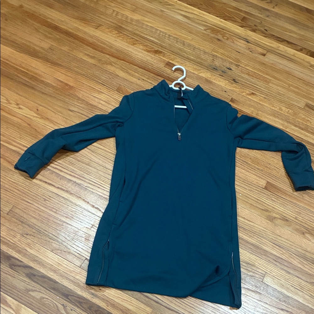 Athleta Teal Mini Dress